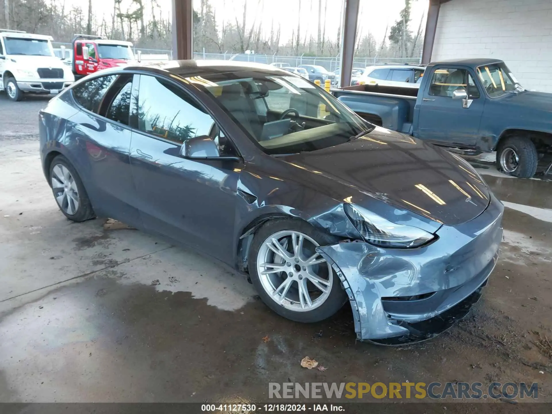 1 fotografías del automóvil dañado 7SAYGDED0PF963061 TESLA MODEL Y 2023
