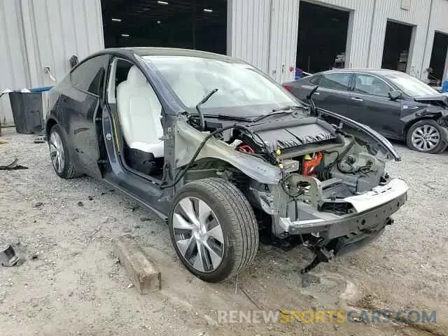 11 fotografías del automóvil dañado 7SAYGDED1PF913589 TESLA MODEL Y 2023
