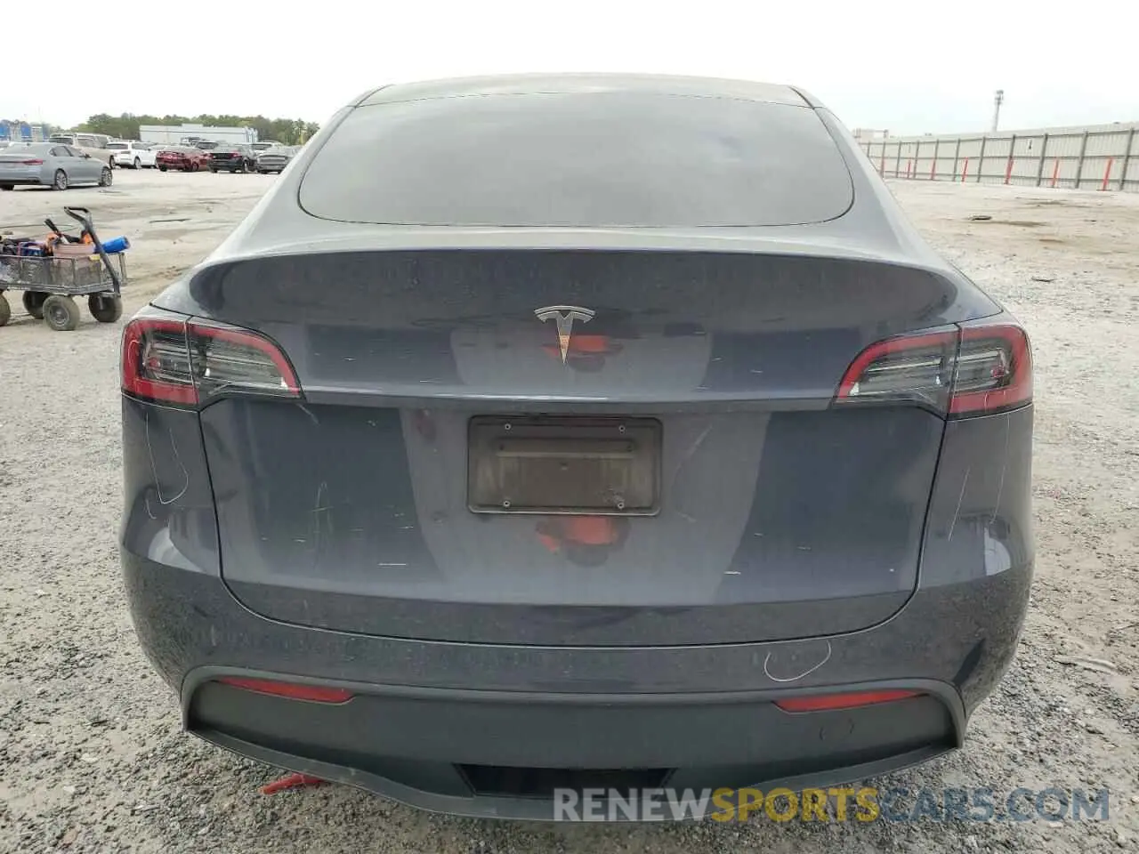 6 fotografías del automóvil dañado 7SAYGDED1PF913589 TESLA MODEL Y 2023