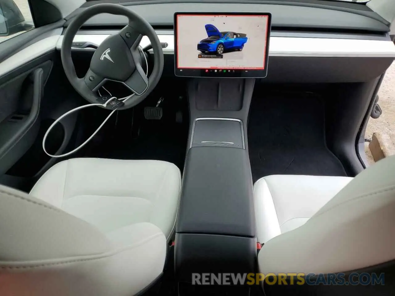 8 fotografías del automóvil dañado 7SAYGDED1PF913589 TESLA MODEL Y 2023
