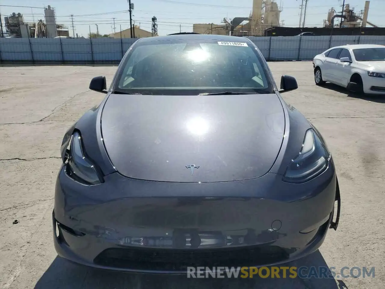 5 fotografías del automóvil dañado 7SAYGDED1PF934944 TESLA MODEL Y 2023