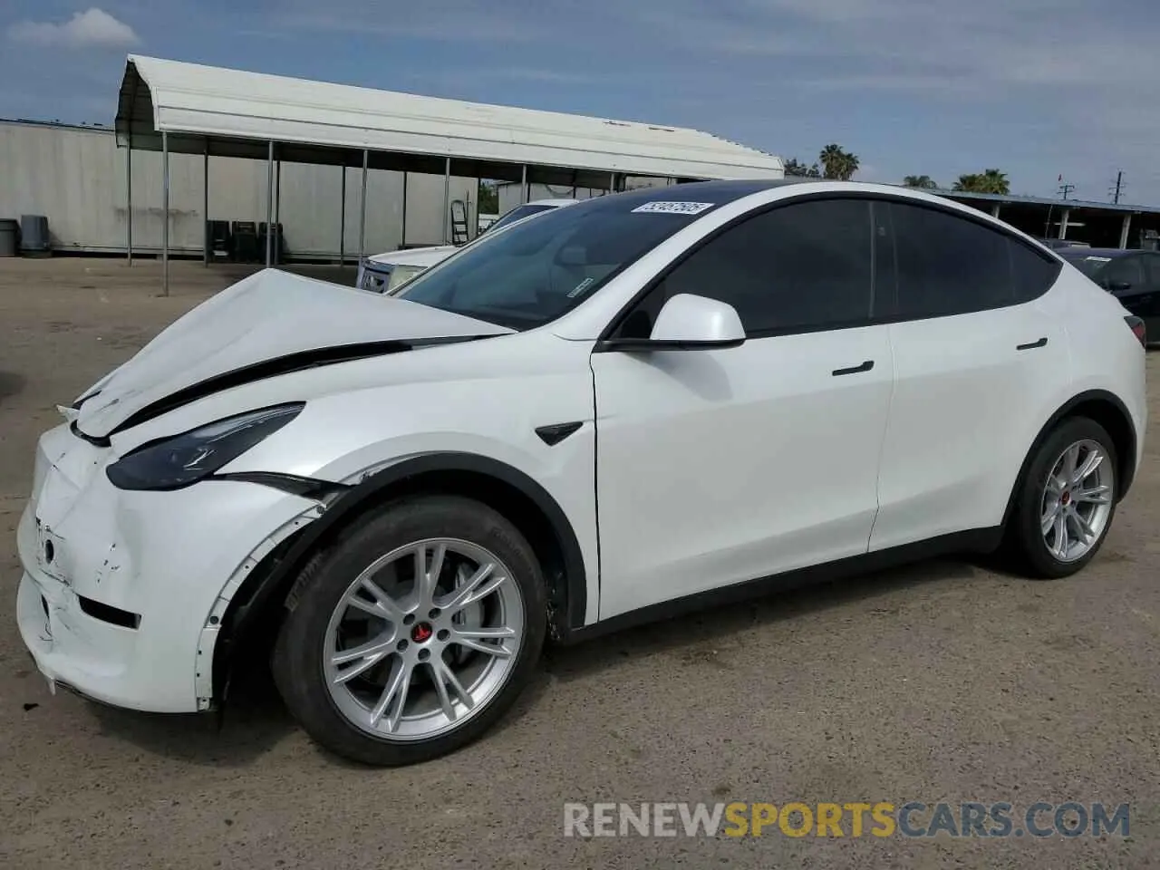 1 fotografías del automóvil dañado 7SAYGDED1PF960928 TESLA MODEL Y 2023