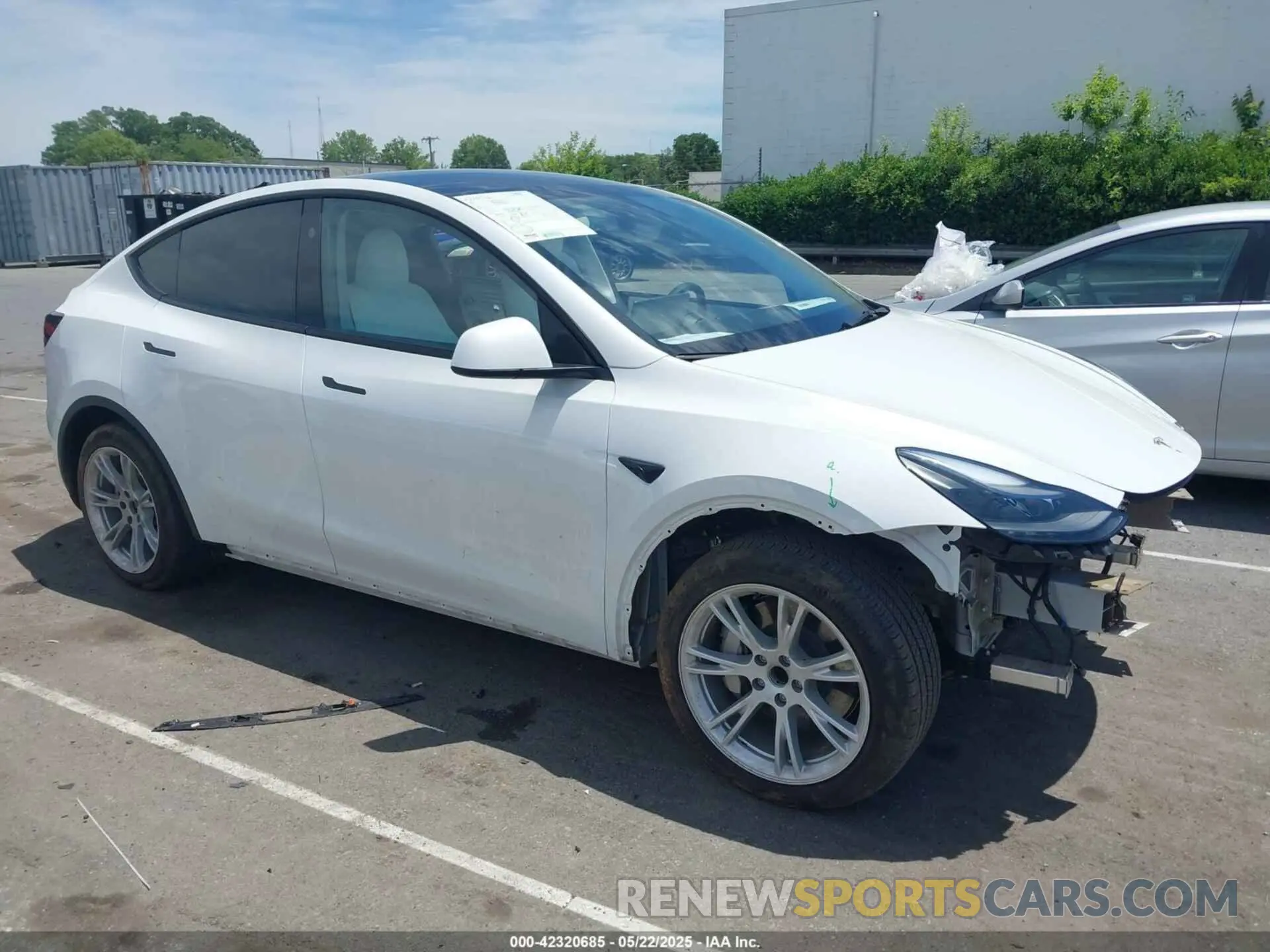 1 fotografías del automóvil dañado 7SAYGDED2PF931521 TESLA MODEL Y 2023