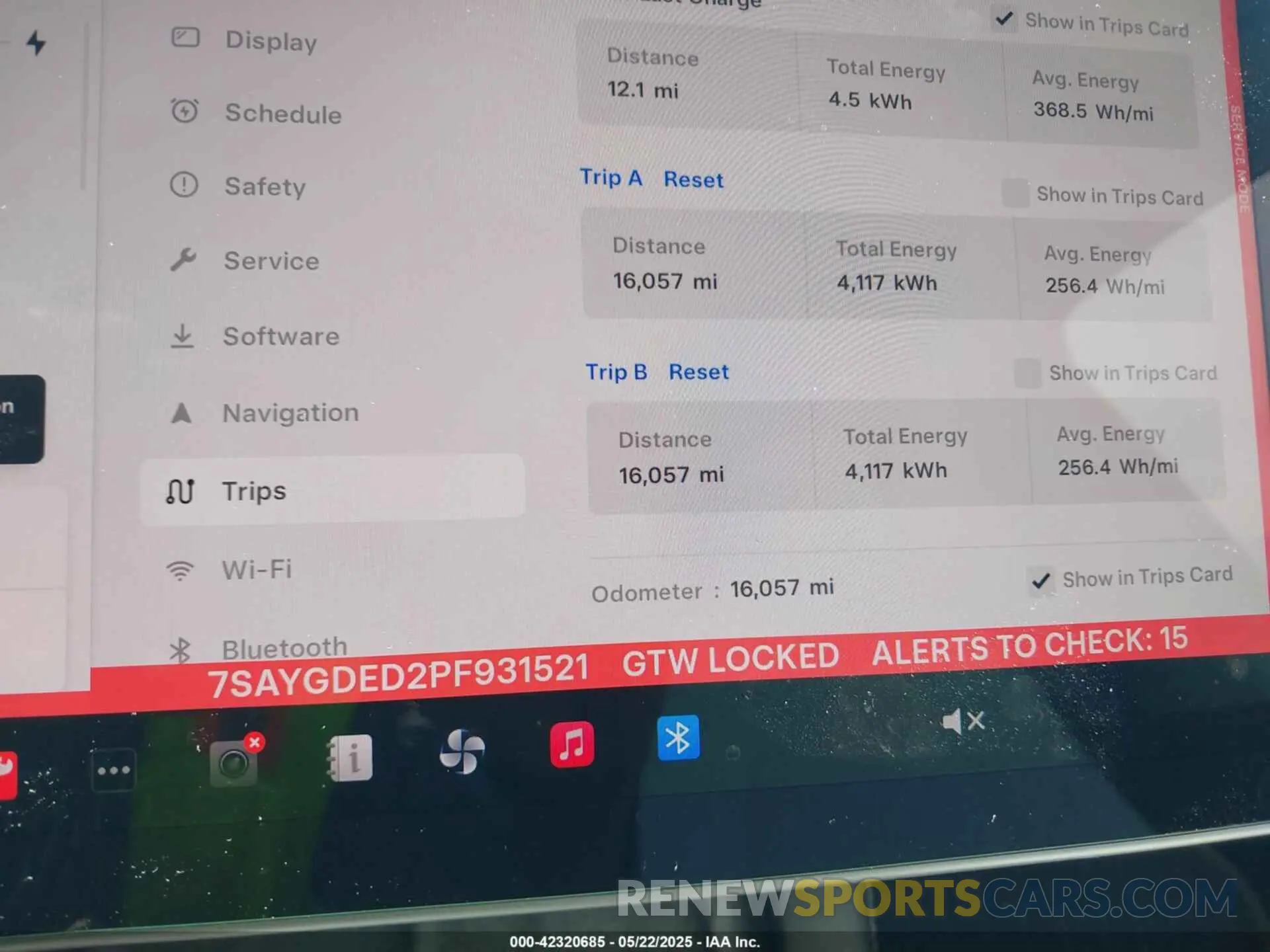 14 fotografías del automóvil dañado 7SAYGDED2PF931521 TESLA MODEL Y 2023