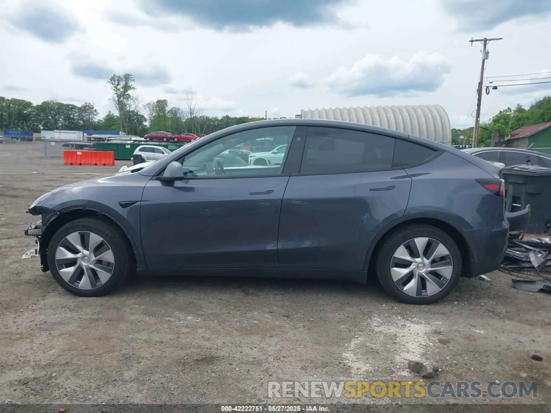 15 fotografías del automóvil dañado 7SAYGDED2PF935181 TESLA MODEL Y 2023