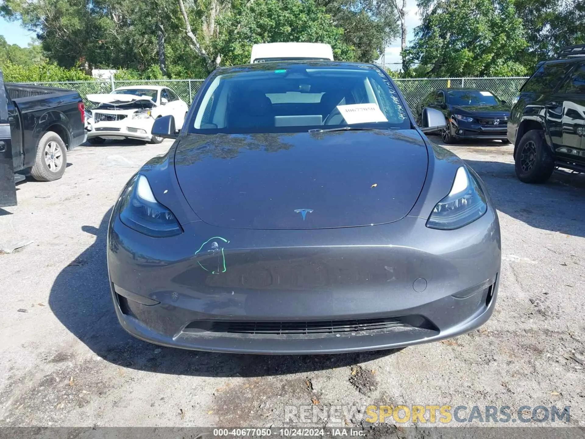 12 fotografías del automóvil dañado 7SAYGDED2PF947136 TESLA MODEL Y 2023