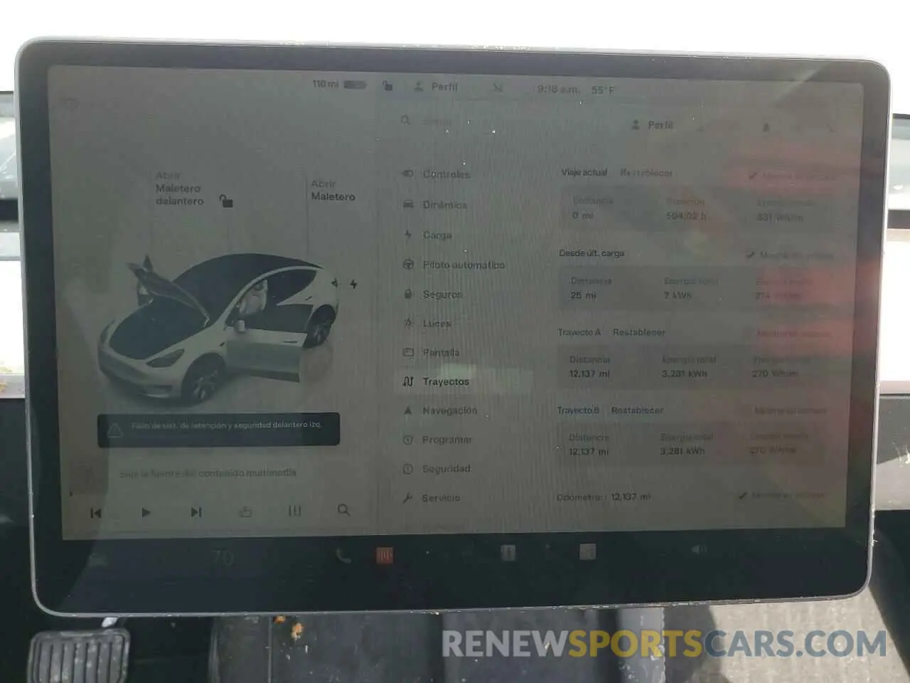 9 fotografías del automóvil dañado 7SAYGDED3PF962910 TESLA MODEL Y 2023