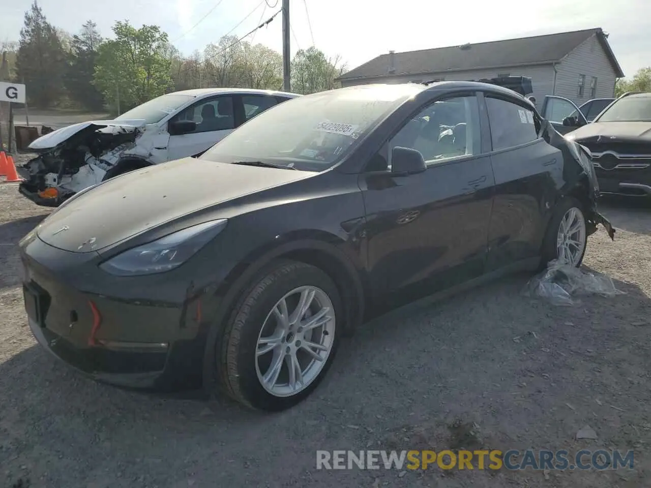1 fotografías del automóvil dañado 7SAYGDED4PF931181 TESLA MODEL Y 2023