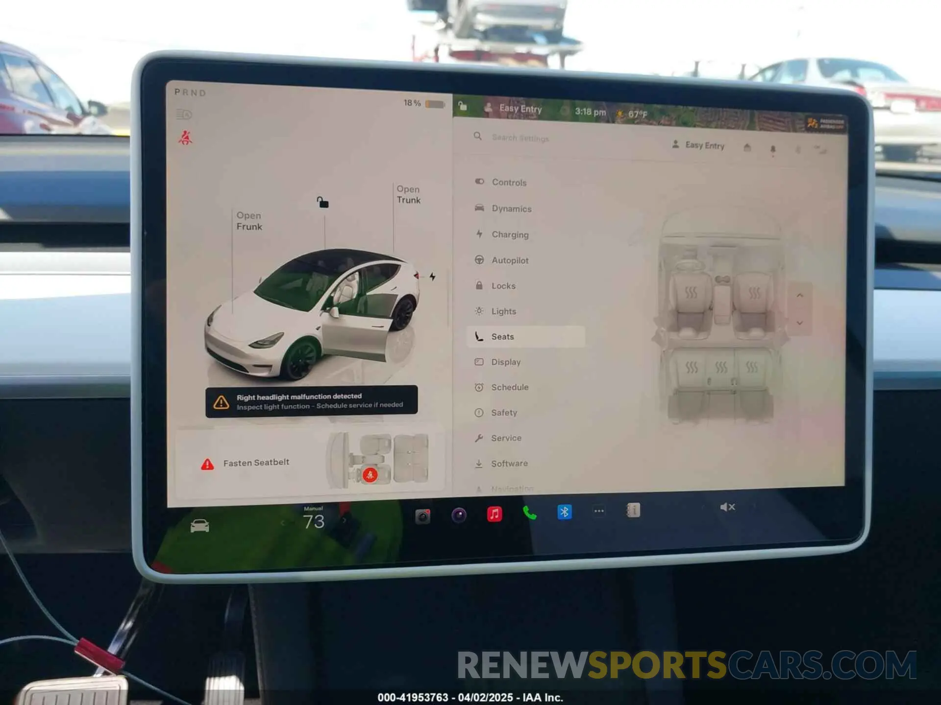19 fotografías del automóvil dañado 7SAYGDED4PF976735 TESLA MODEL Y 2023