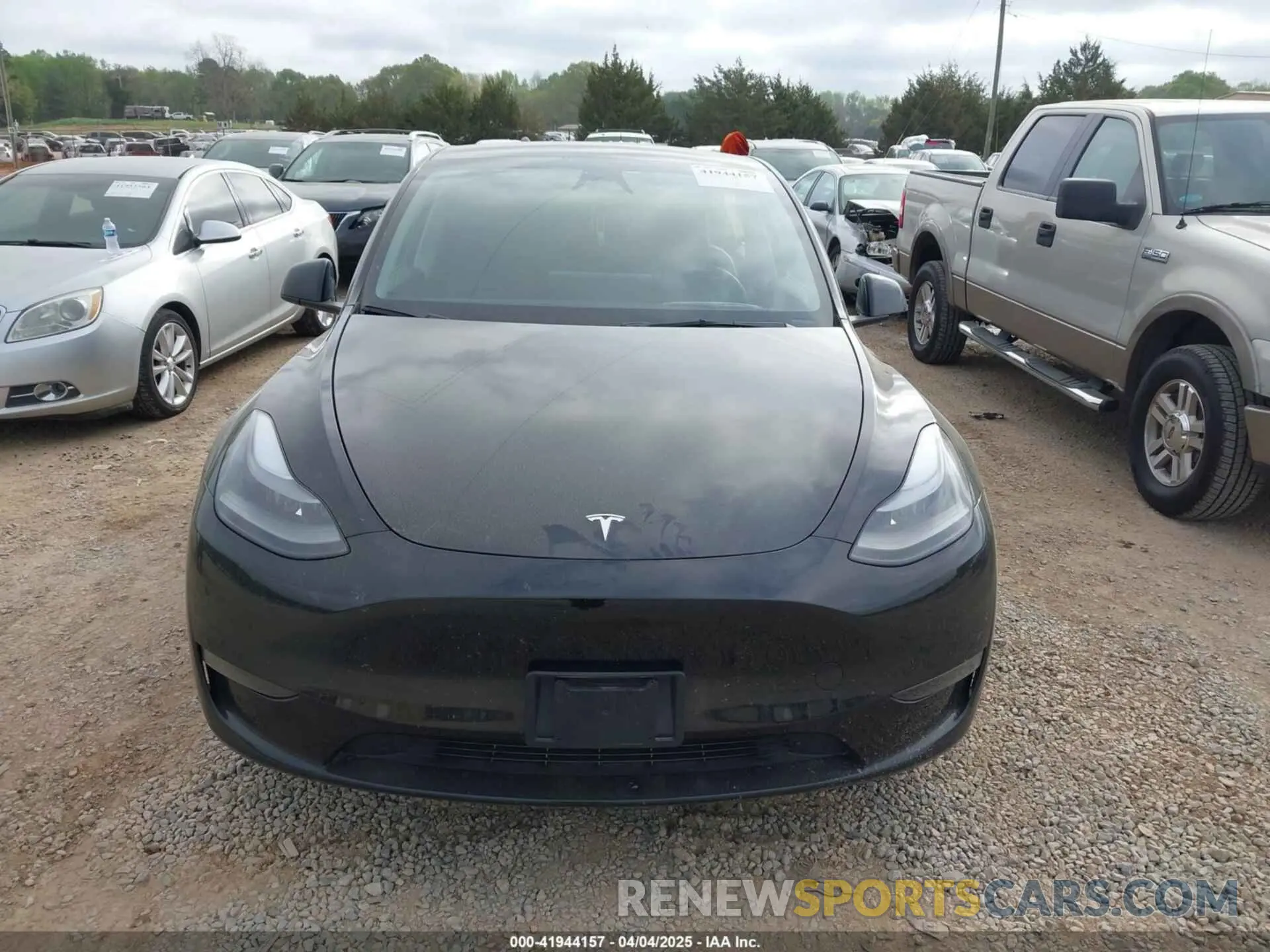 11 fotografías del automóvil dañado 7SAYGDED5PF941881 TESLA MODEL Y 2023