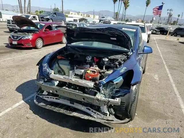 12 fotografías del automóvil dañado 7SAYGDED5PF965159 TESLA MODEL Y 2023