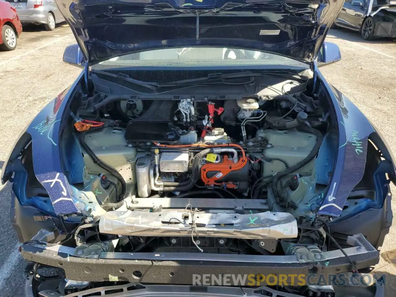 13 fotografías del automóvil dañado 7SAYGDED5PF965159 TESLA MODEL Y 2023