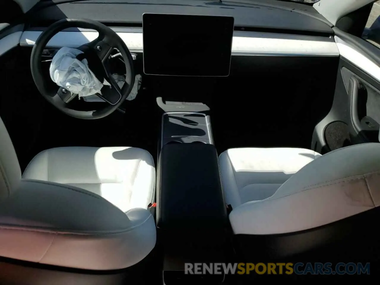 8 fotografías del automóvil dañado 7SAYGDED5PF965159 TESLA MODEL Y 2023