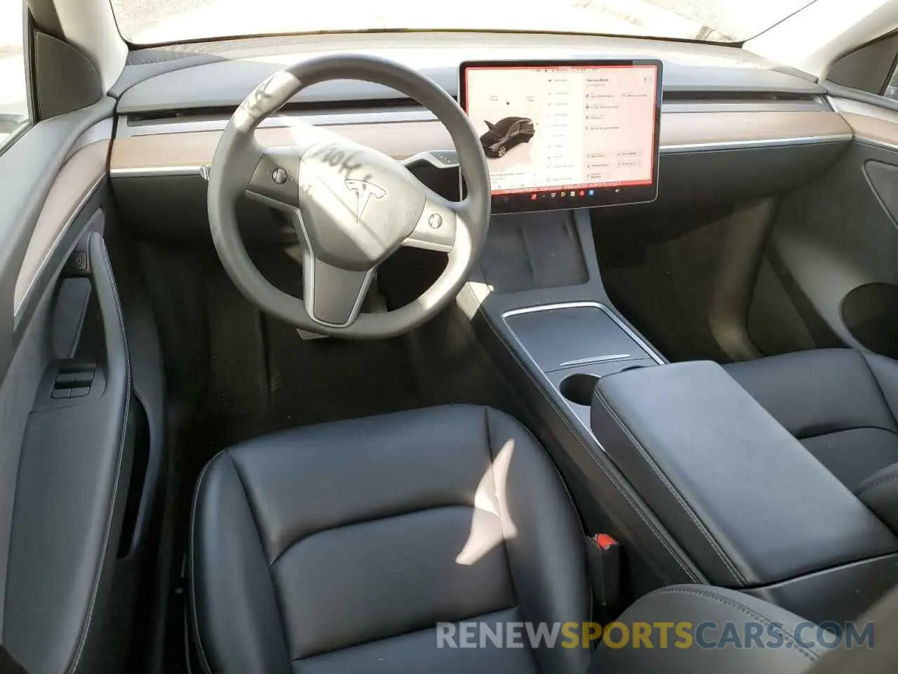 8 fotografías del automóvil dañado 7SAYGDED6PF939931 TESLA MODEL Y 2023