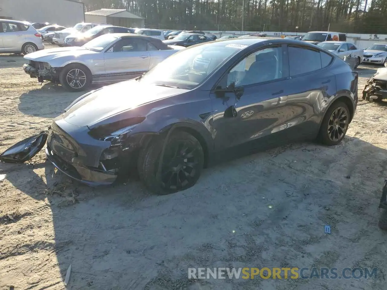 1 fotografías del automóvil dañado 7SAYGDED8PF957265 TESLA MODEL Y 2023