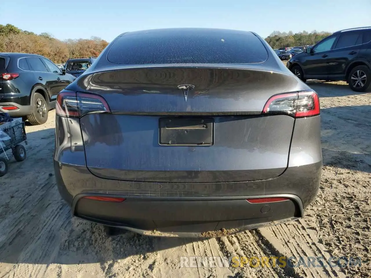6 fotografías del automóvil dañado 7SAYGDED8PF957265 TESLA MODEL Y 2023