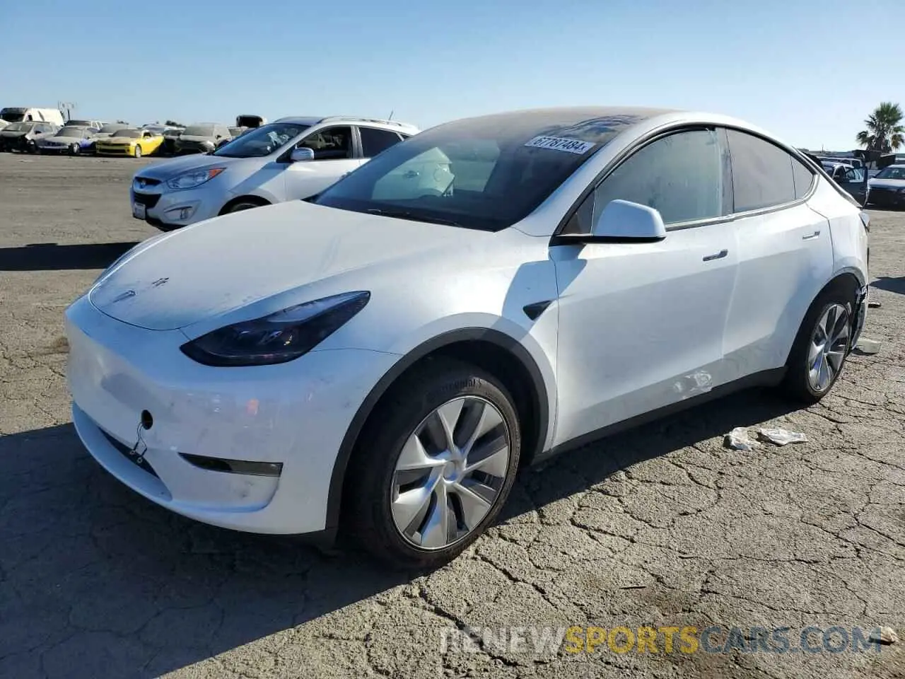 1 fotografías del automóvil dañado 7SAYGDED8PF959565 TESLA MODEL Y 2023