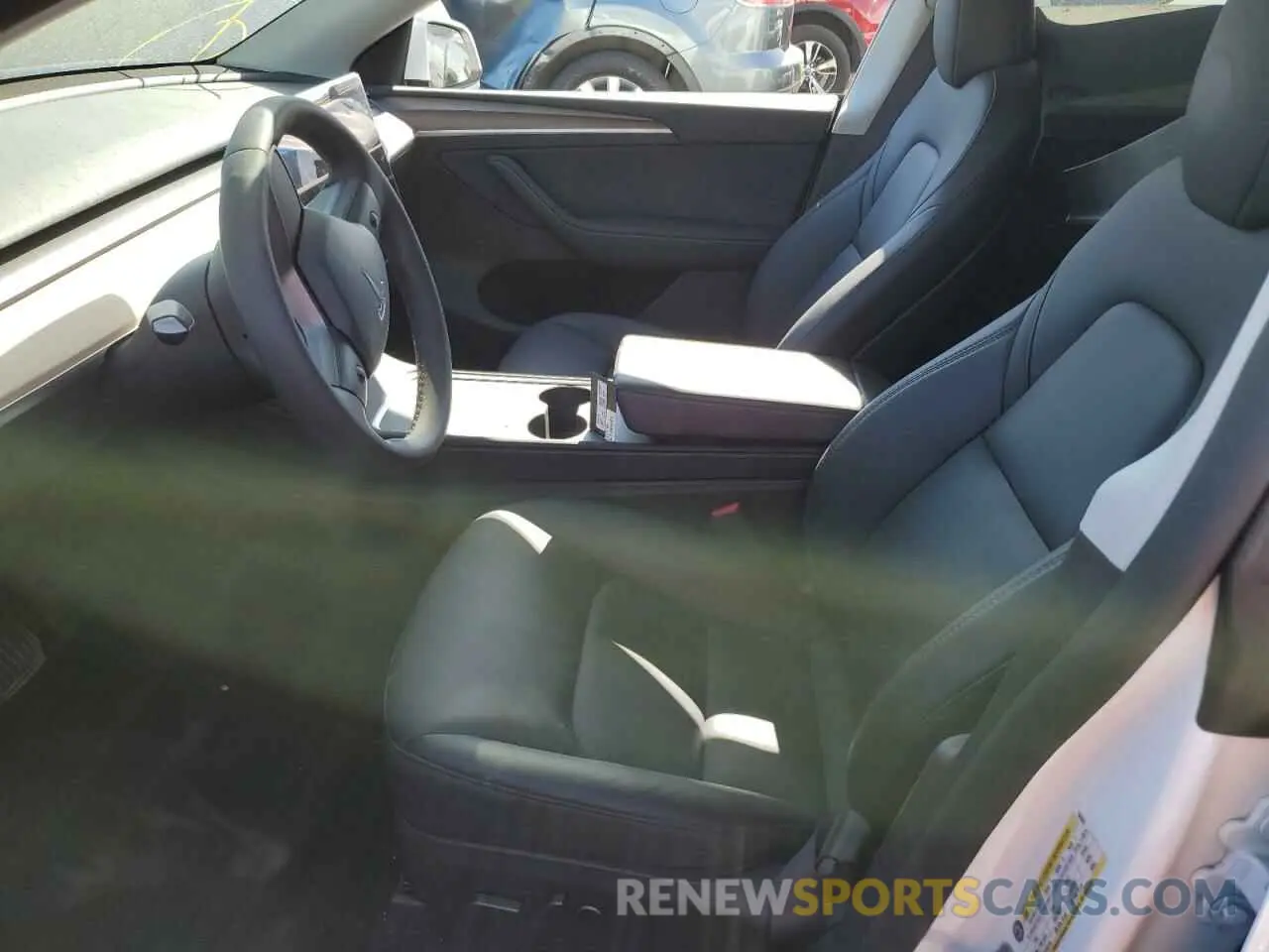 7 fotografías del automóvil dañado 7SAYGDED8PF959565 TESLA MODEL Y 2023