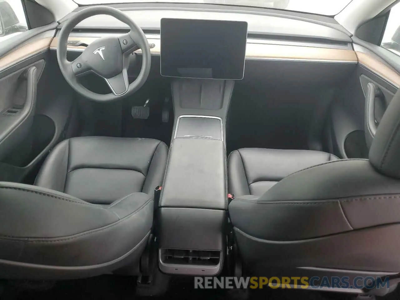 8 fotografías del automóvil dañado 7SAYGDED9PF965231 TESLA MODEL Y 2023