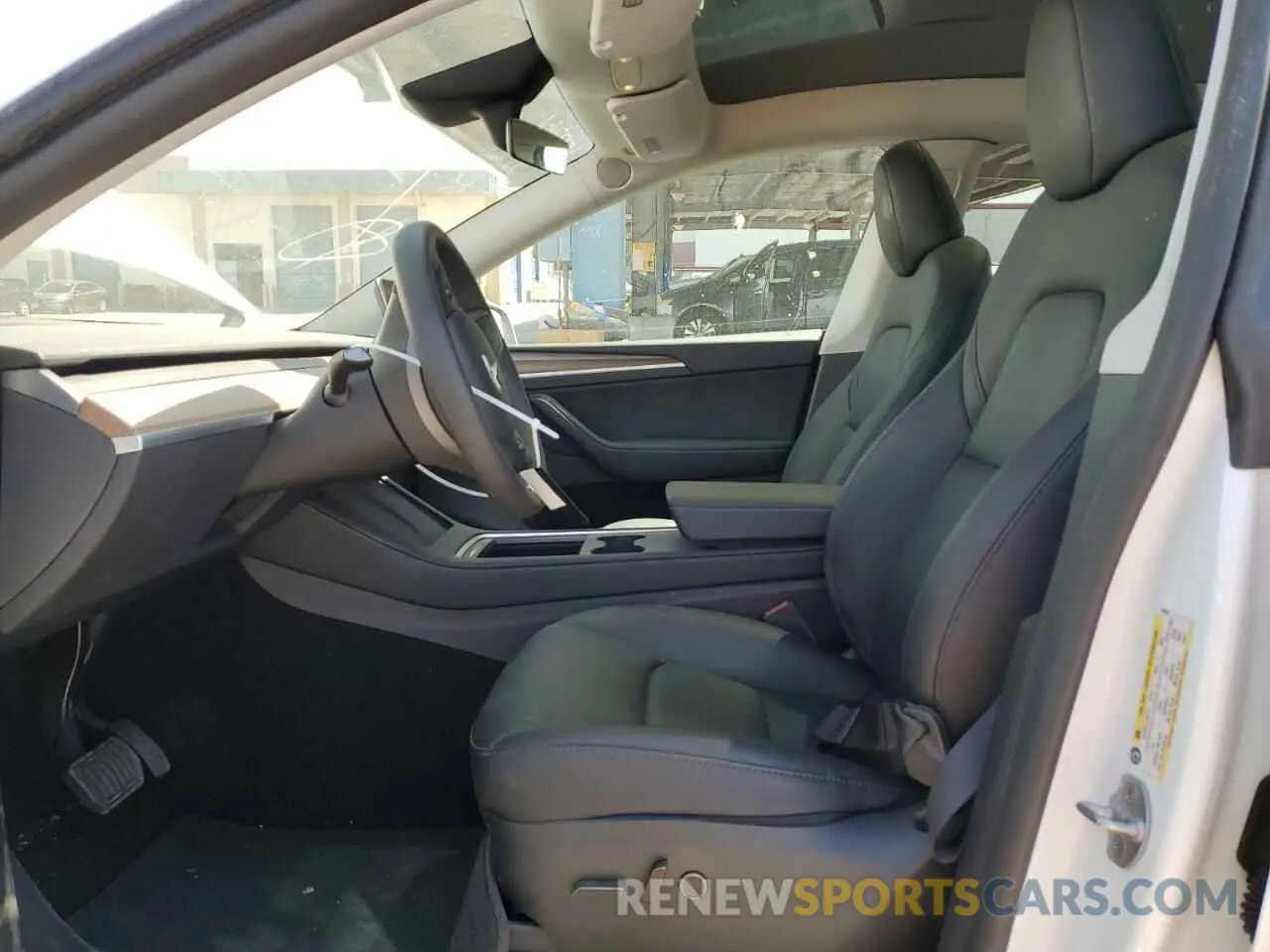 7 fotografías del automóvil dañado 7SAYGDEDXPF972298 TESLA MODEL Y 2023