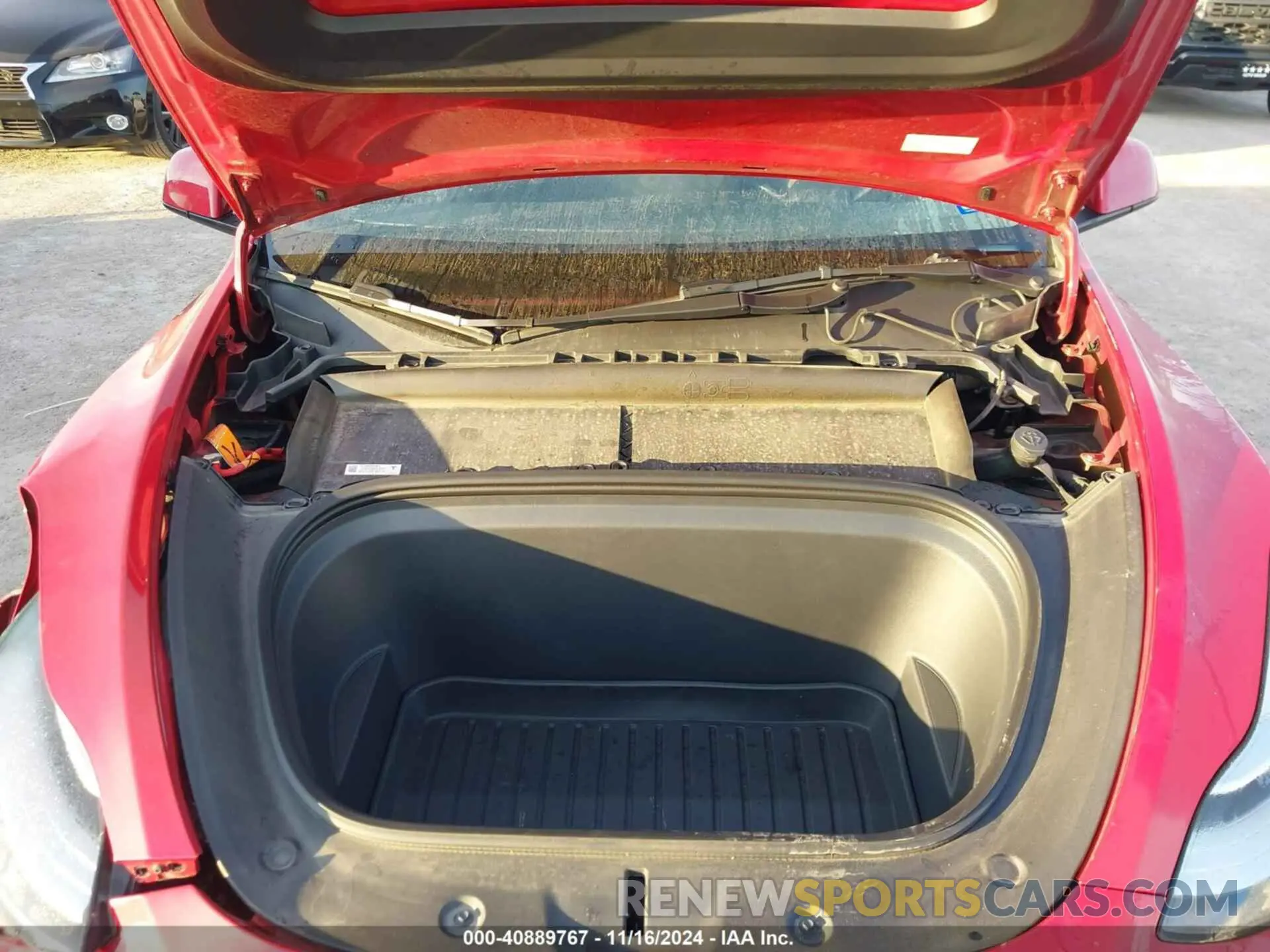 10 fotografías del automóvil dañado 7SAYGDEE0PA030735 TESLA MODEL Y 2023