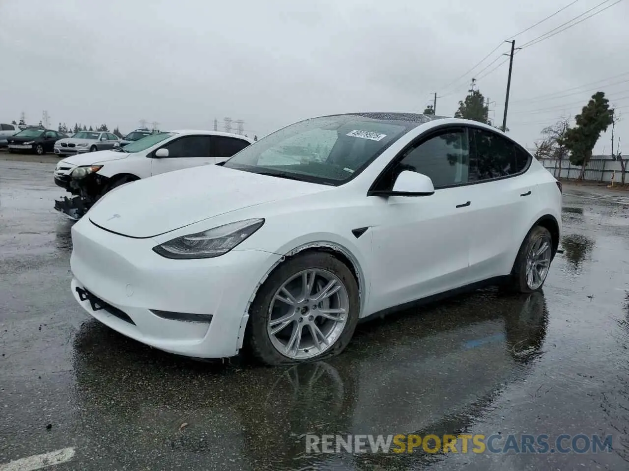 1 fotografías del automóvil dañado 7SAYGDEE0PA035773 TESLA MODEL Y 2023