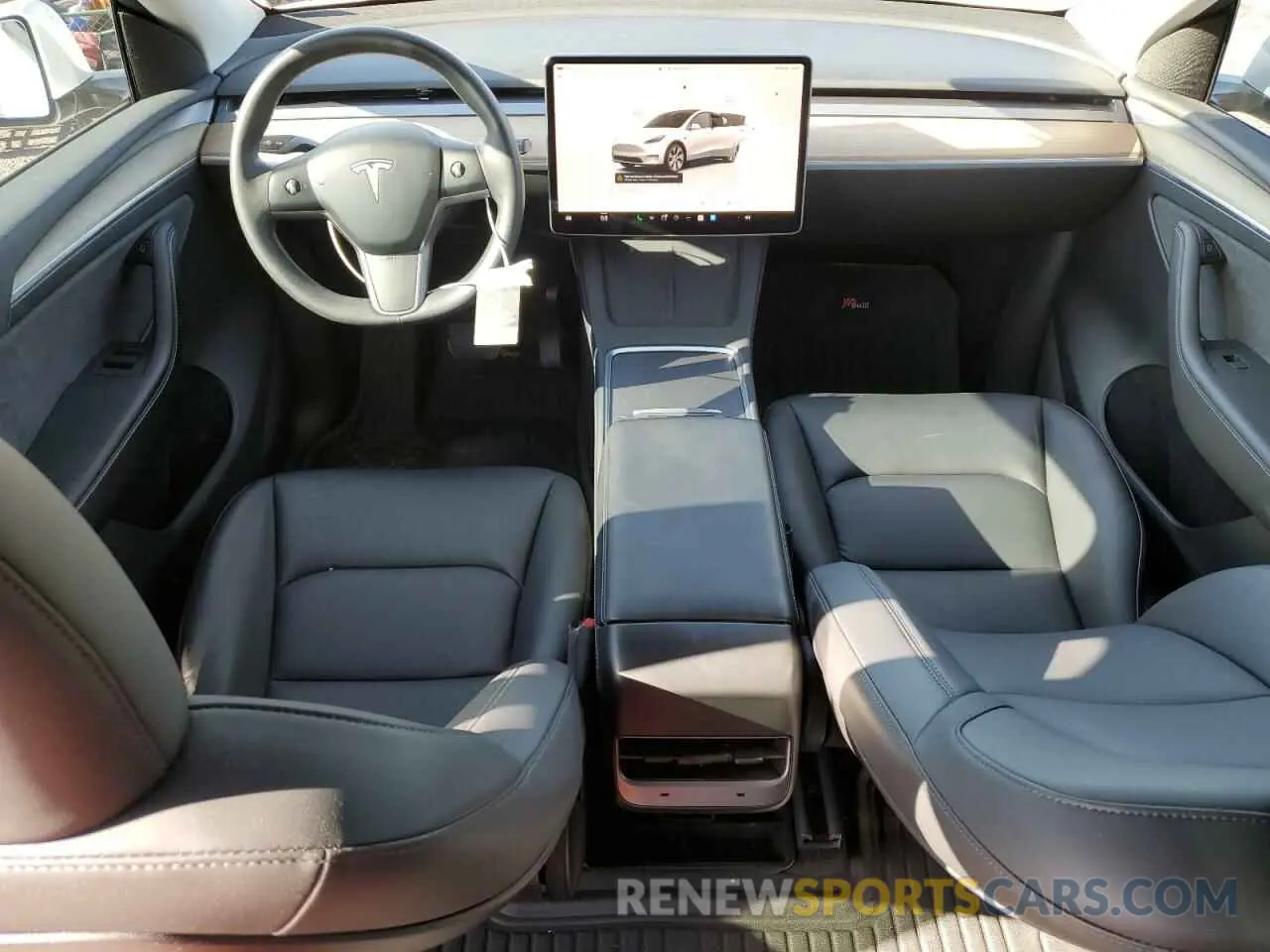 8 fotografías del automóvil dañado 7SAYGDEE0PA051858 TESLA MODEL Y 2023