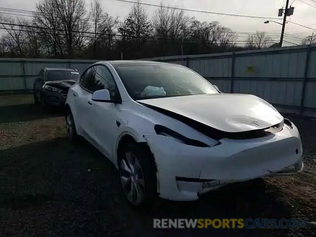 11 fotografías del automóvil dañado 7SAYGDEE0PA065923 TESLA MODEL Y 2023