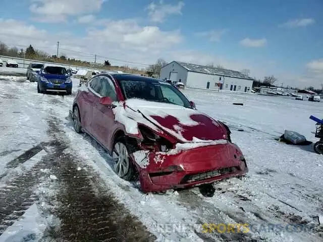 11 fotografías del automóvil dañado 7SAYGDEE0PA086738 TESLA MODEL Y 2023