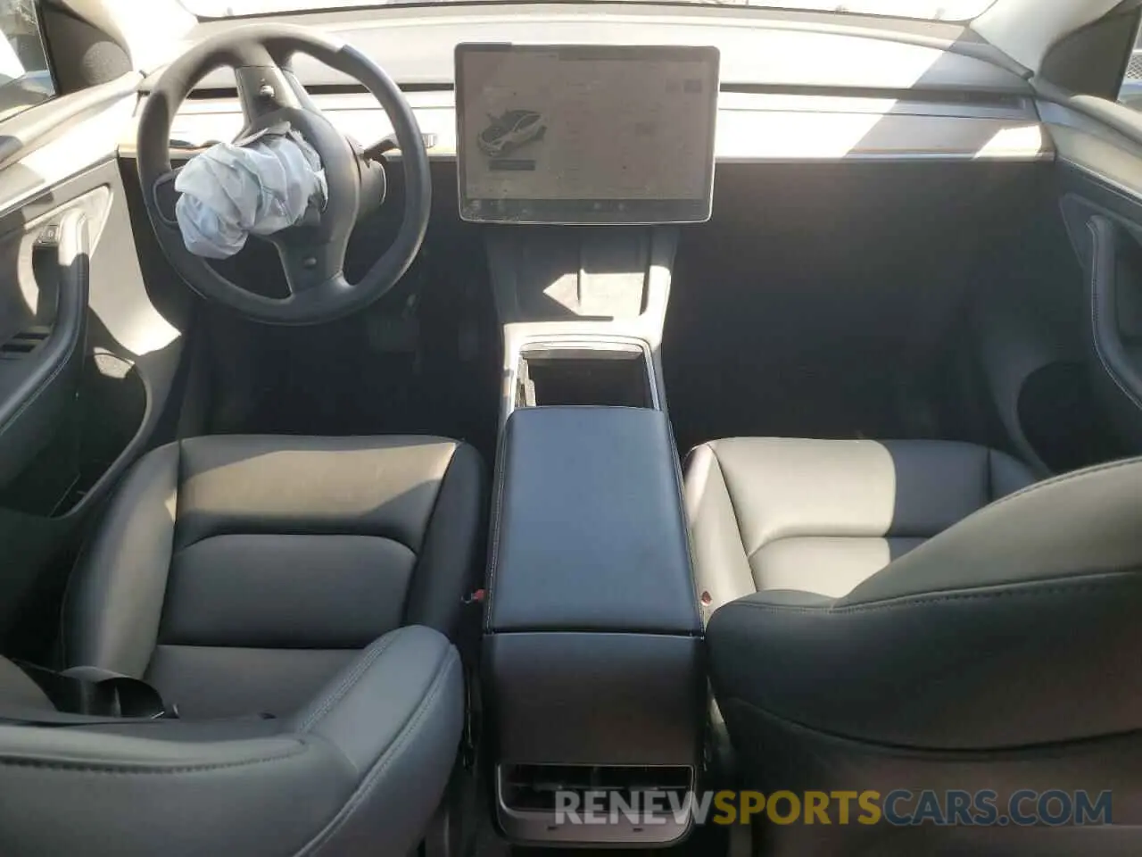 8 fotografías del automóvil dañado 7SAYGDEE0PA097545 TESLA MODEL Y 2023