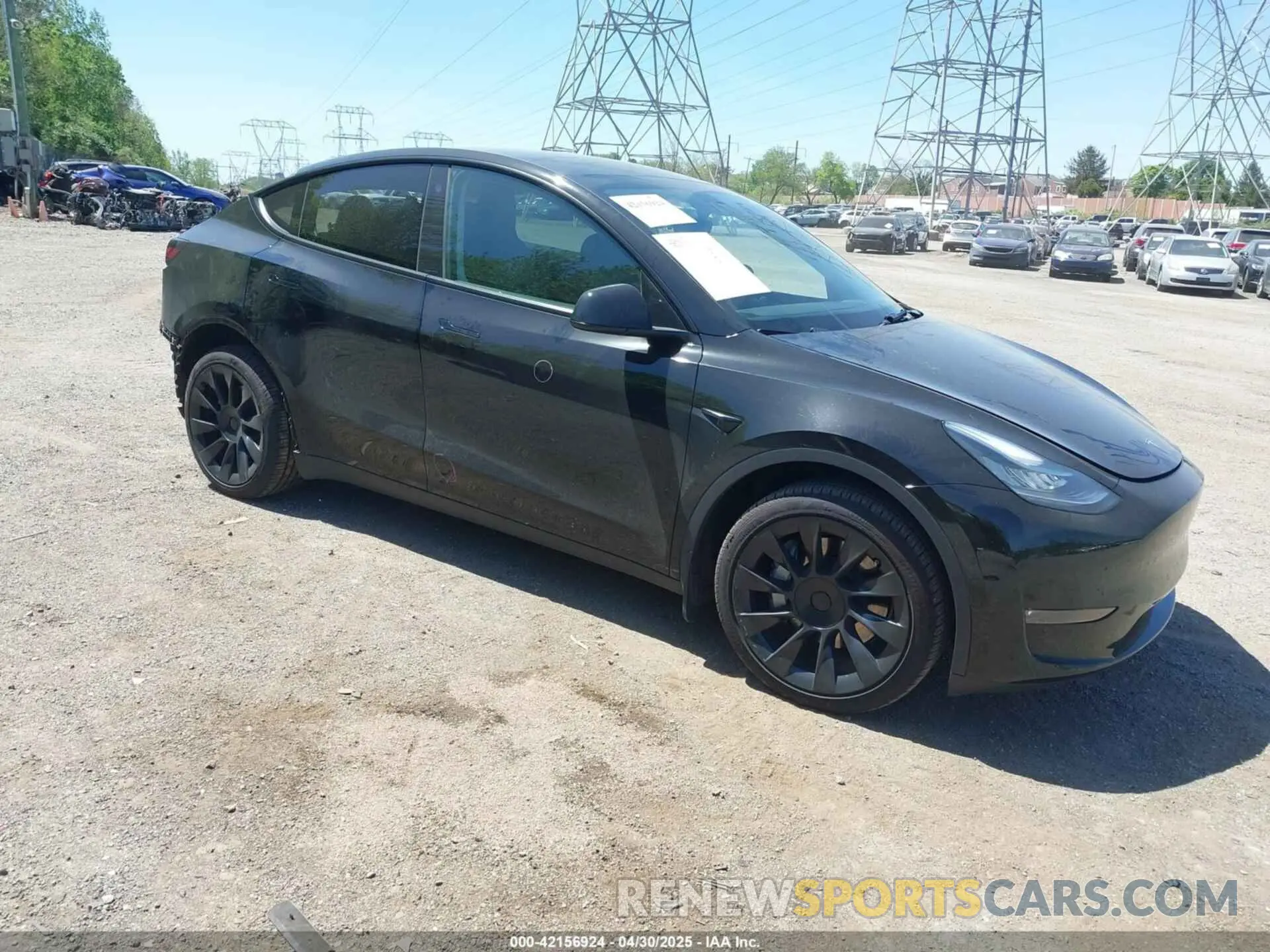 1 fotografías del automóvil dañado 7SAYGDEE0PA111430 TESLA MODEL Y 2023