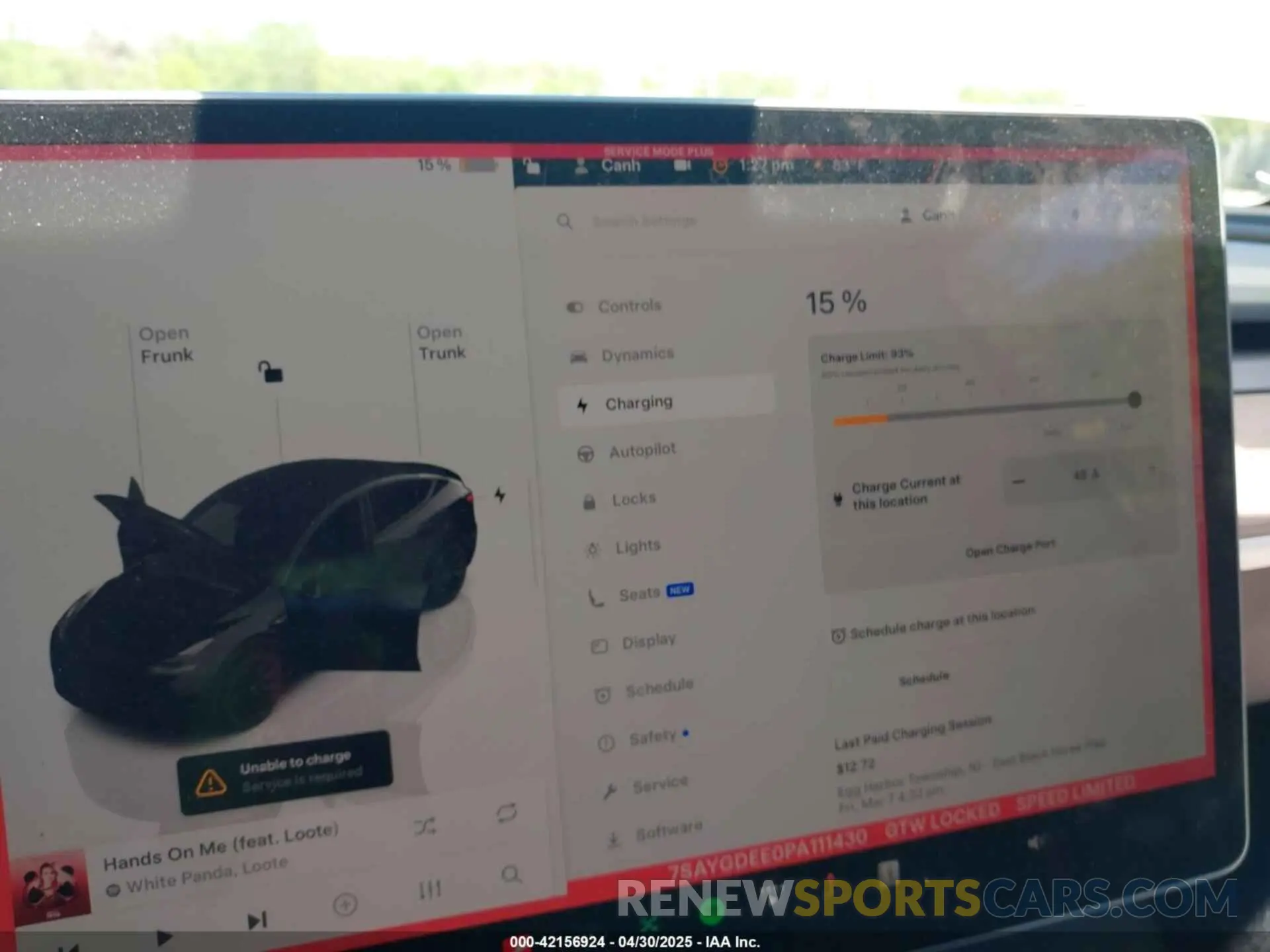 18 fotografías del automóvil dañado 7SAYGDEE0PA111430 TESLA MODEL Y 2023