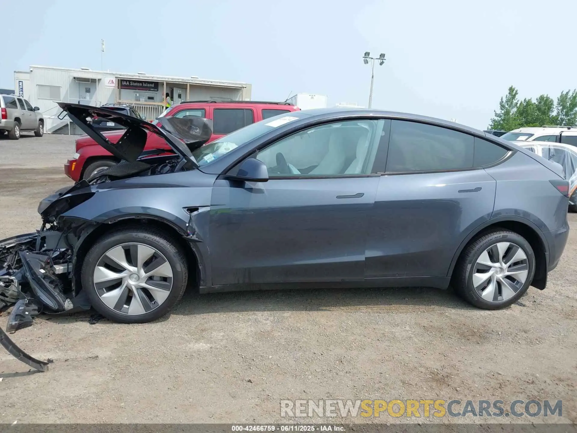 14 fotografías del automóvil dañado 7SAYGDEE0PA129376 TESLA MODEL Y 2023