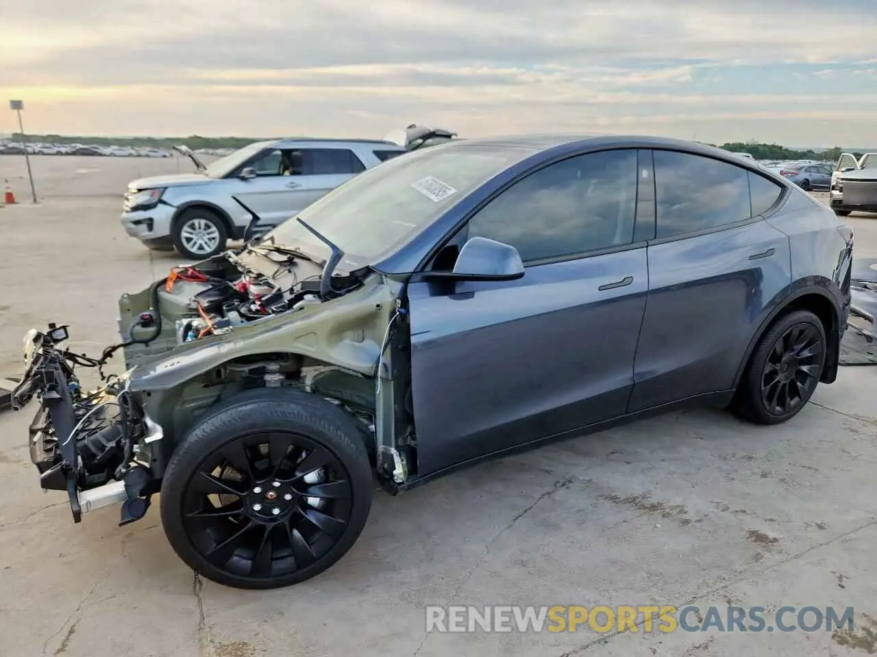 1 fotografías del automóvil dañado 7SAYGDEE0PA152477 TESLA MODEL Y 2023