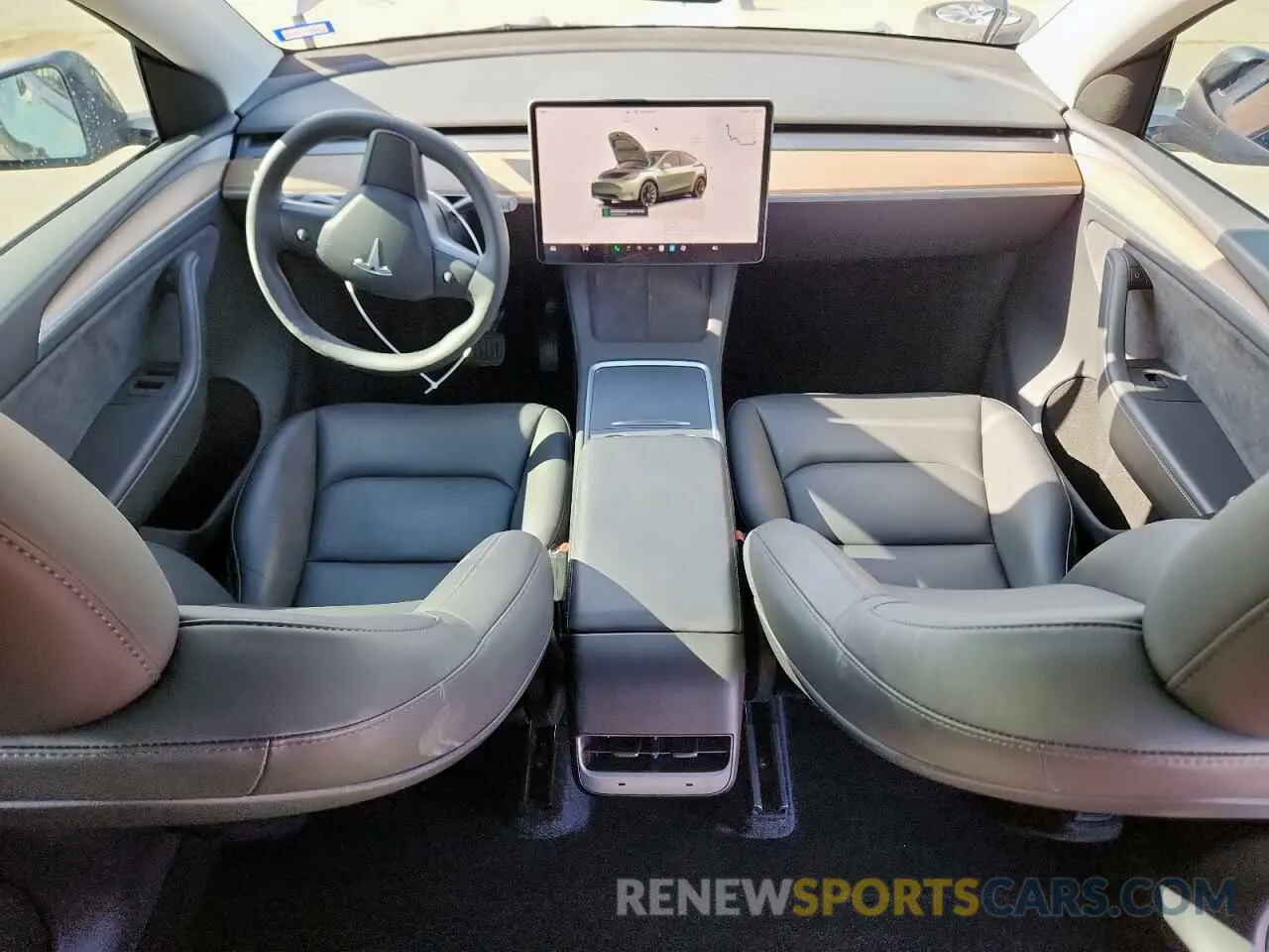 8 fotografías del automóvil dañado 7SAYGDEE0PA152477 TESLA MODEL Y 2023