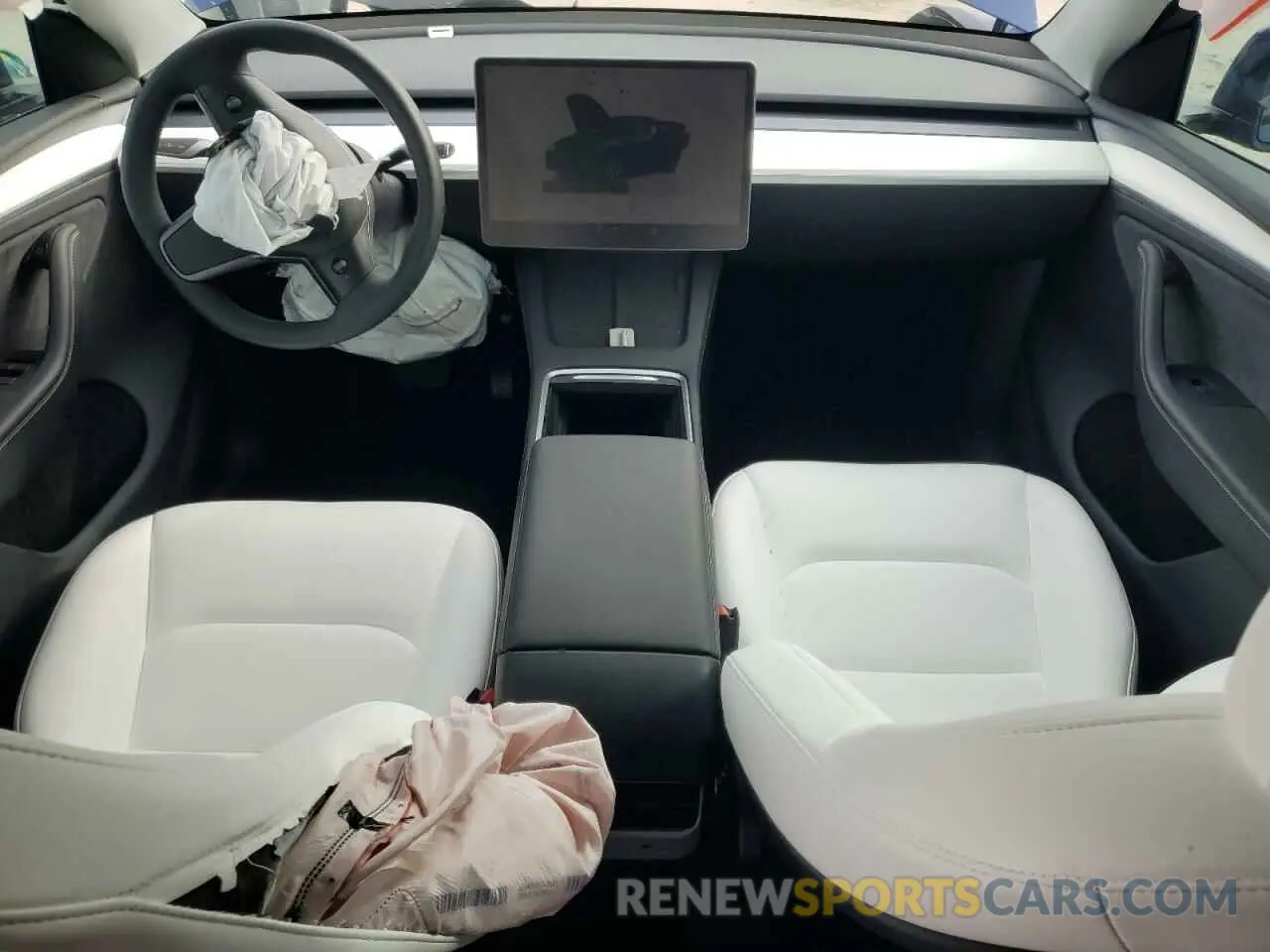 8 fotografías del automóvil dañado 7SAYGDEE0PA153144 TESLA MODEL Y 2023