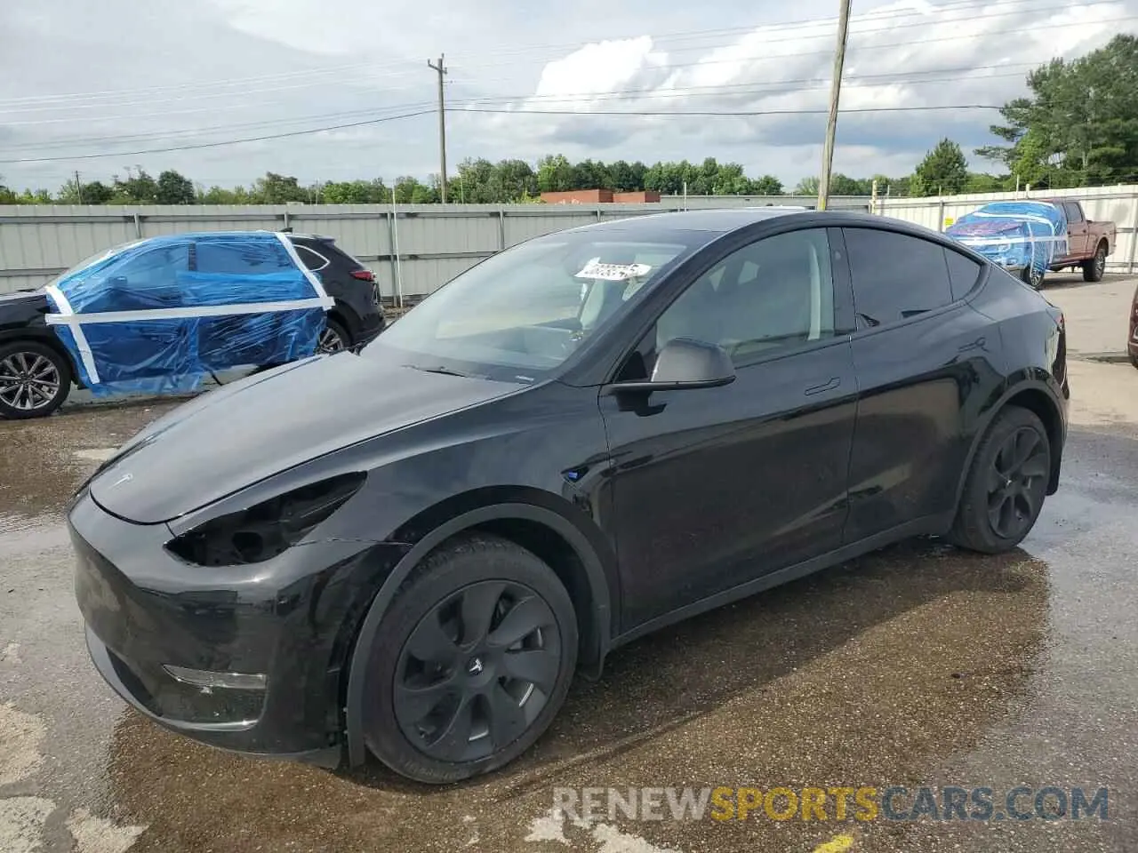 1 fotografías del automóvil dañado 7SAYGDEE0PA163494 TESLA MODEL Y 2023