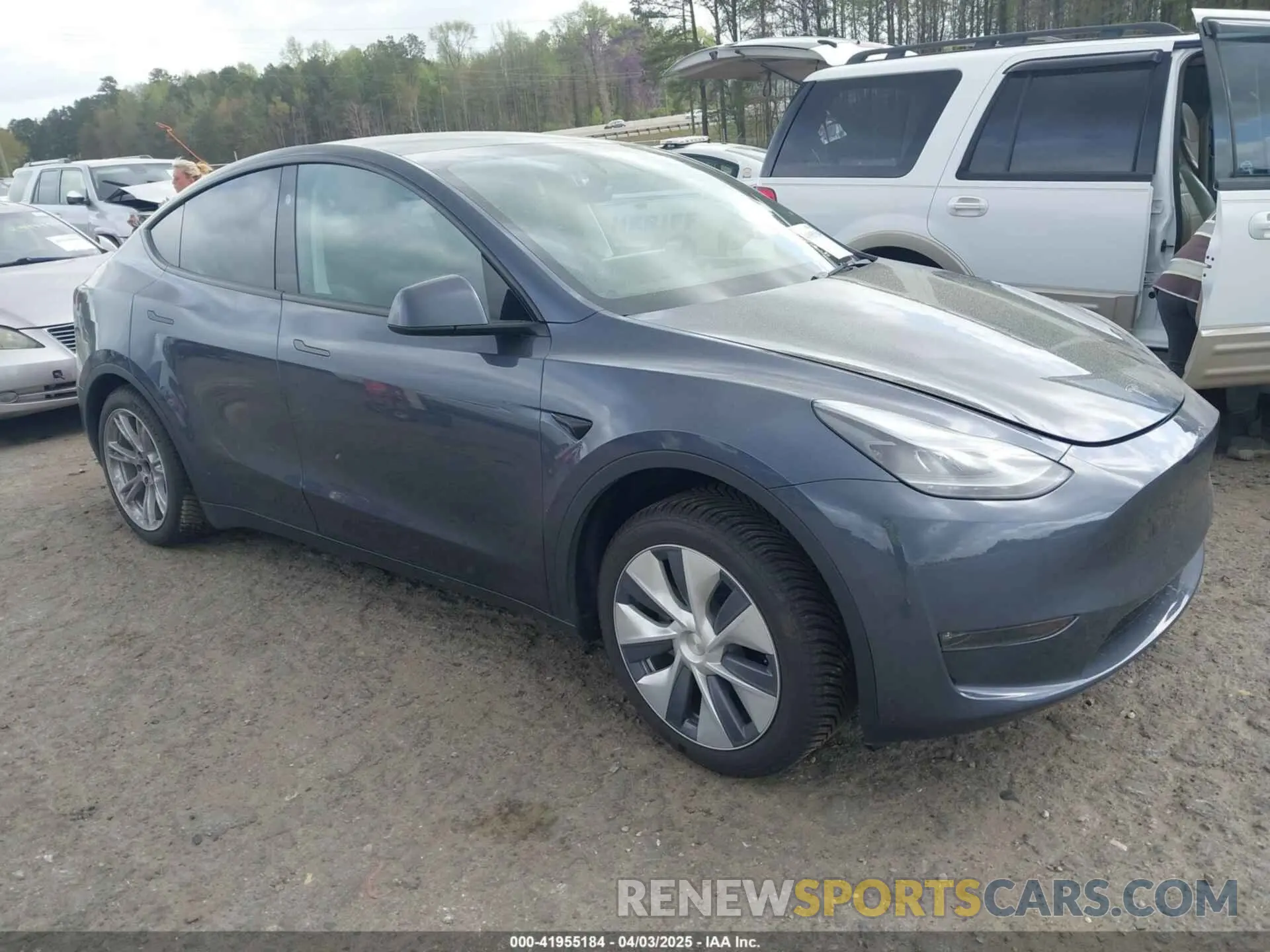 1 fotografías del automóvil dañado 7SAYGDEE0PA177332 TESLA MODEL Y 2023