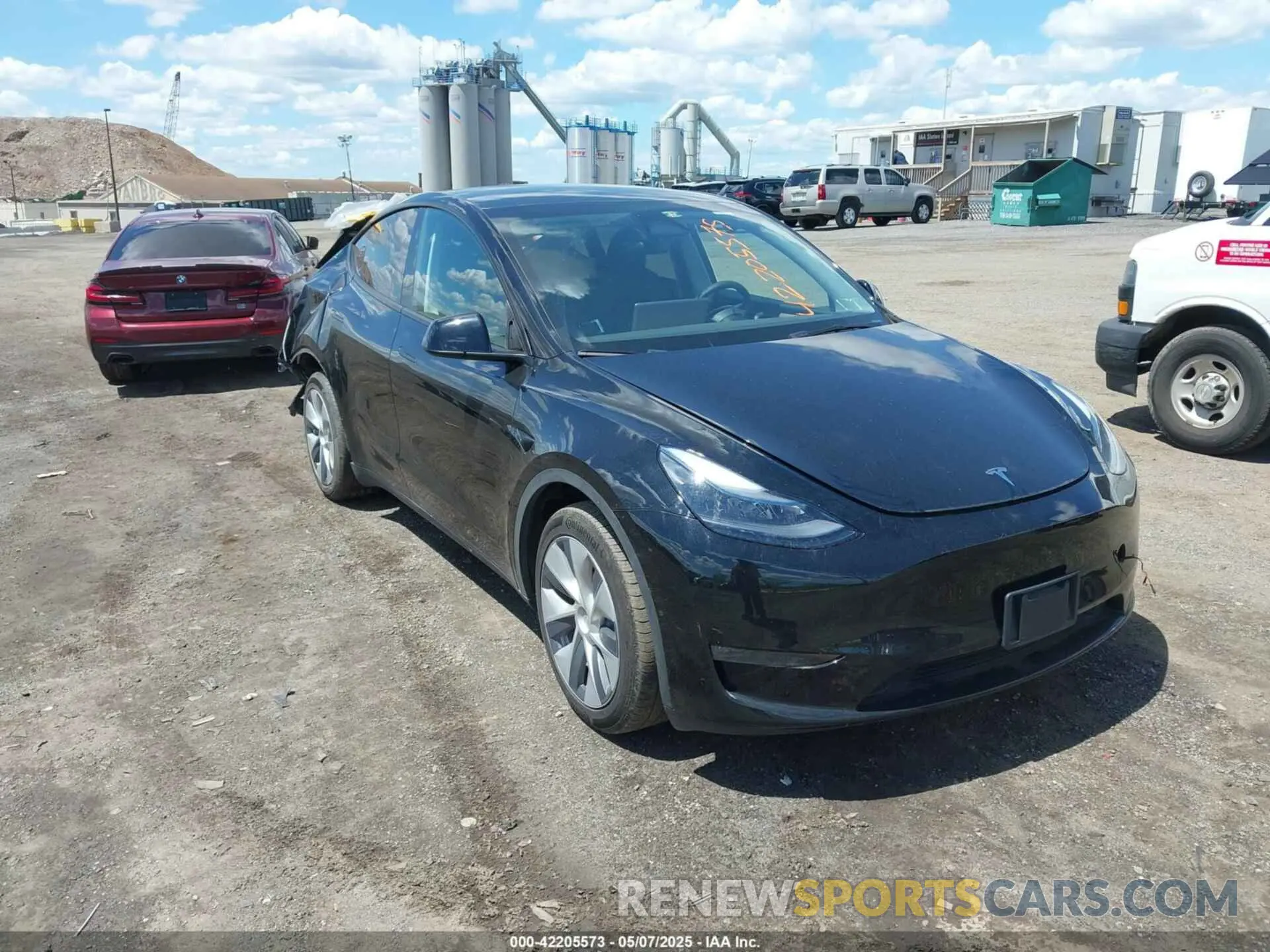 1 fotografías del automóvil dañado 7SAYGDEE0PA183891 TESLA MODEL Y 2023