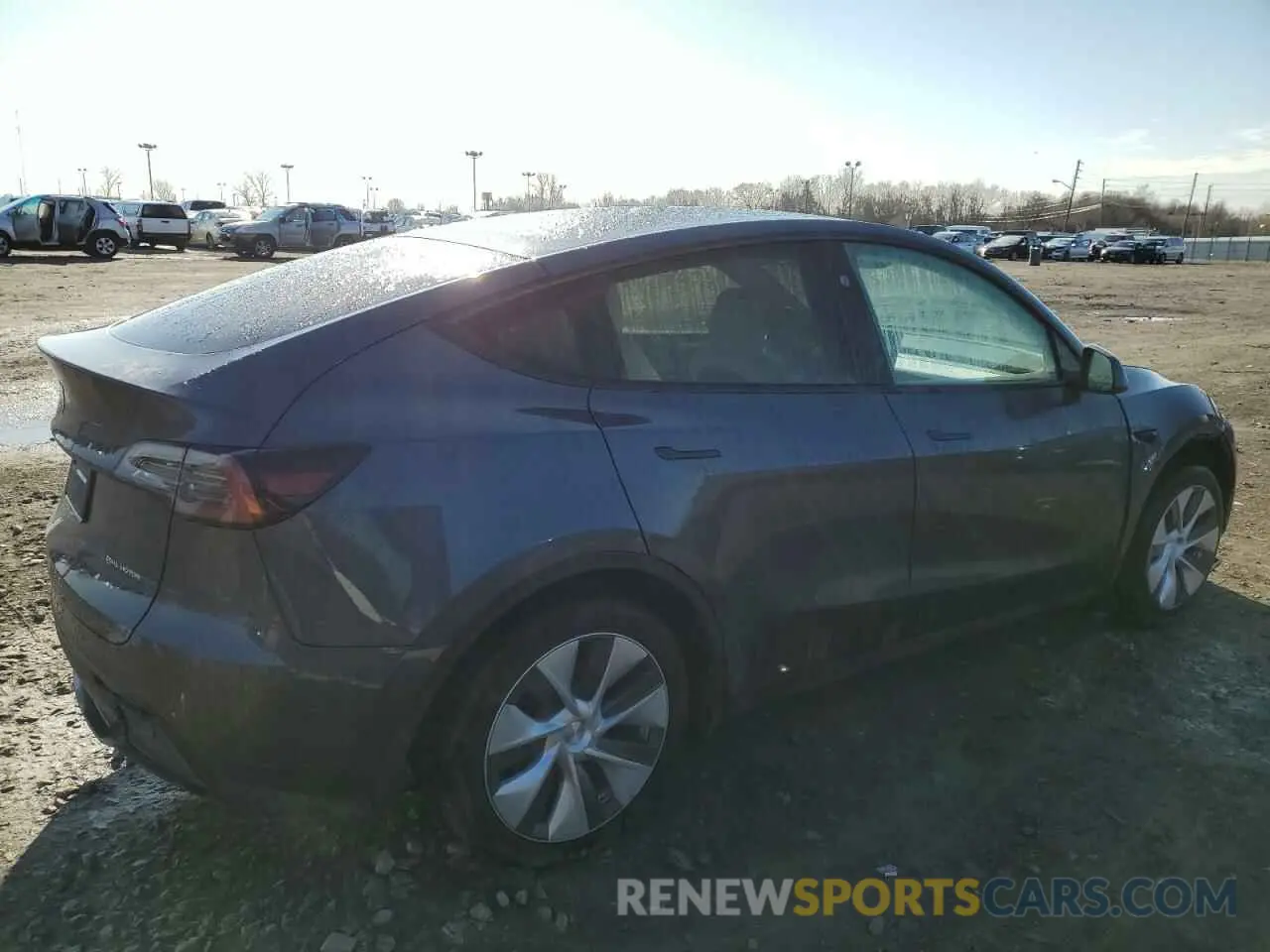 3 fotografías del automóvil dañado 7SAYGDEE0PA206005 TESLA MODEL Y 2023
