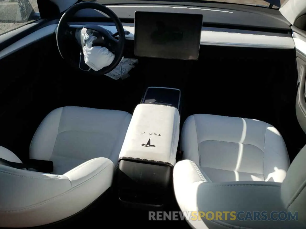 8 fotografías del automóvil dañado 7SAYGDEE0PA206005 TESLA MODEL Y 2023