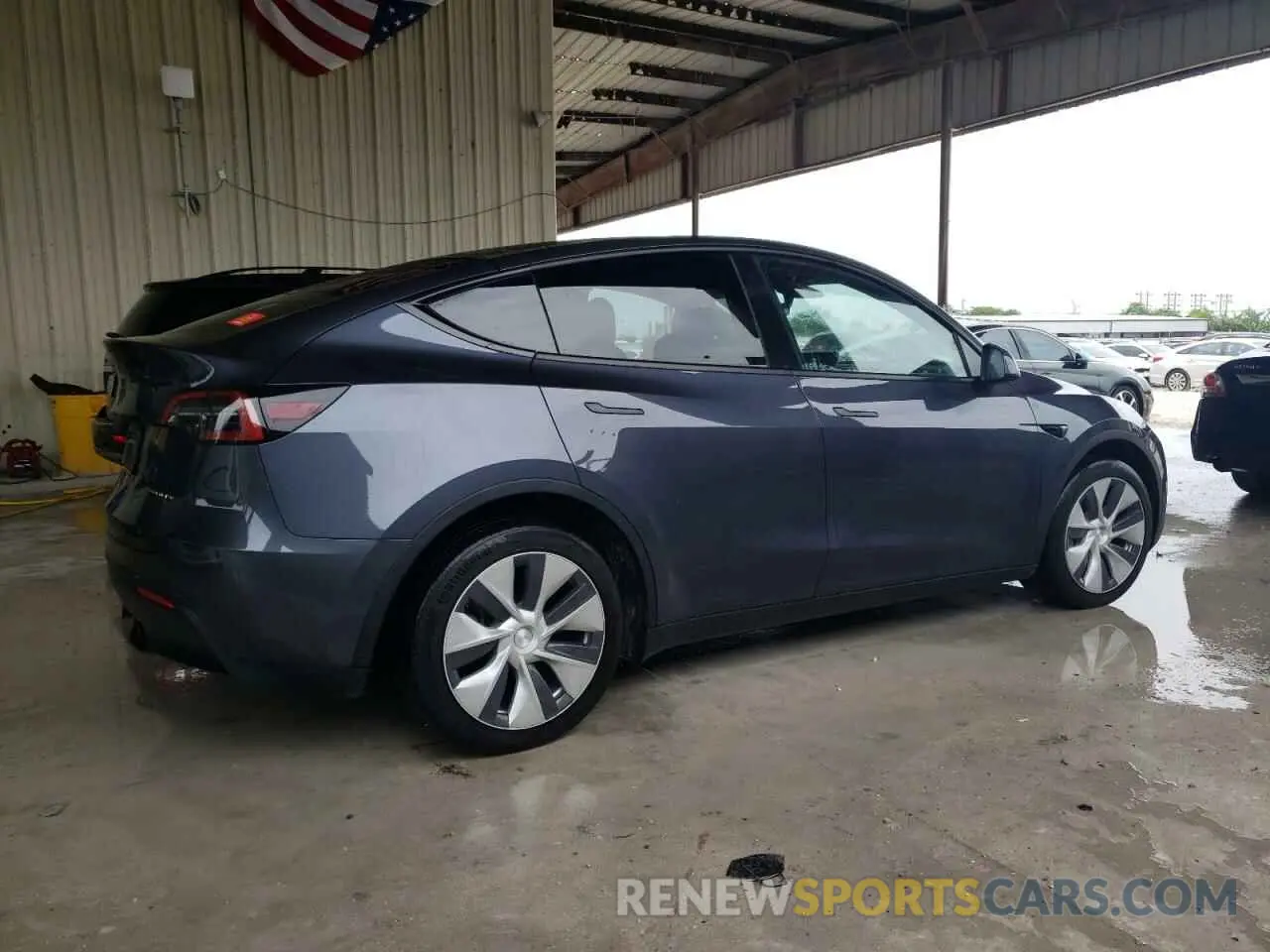 3 fotografías del automóvil dañado 7SAYGDEE0PF596526 TESLA MODEL Y 2023