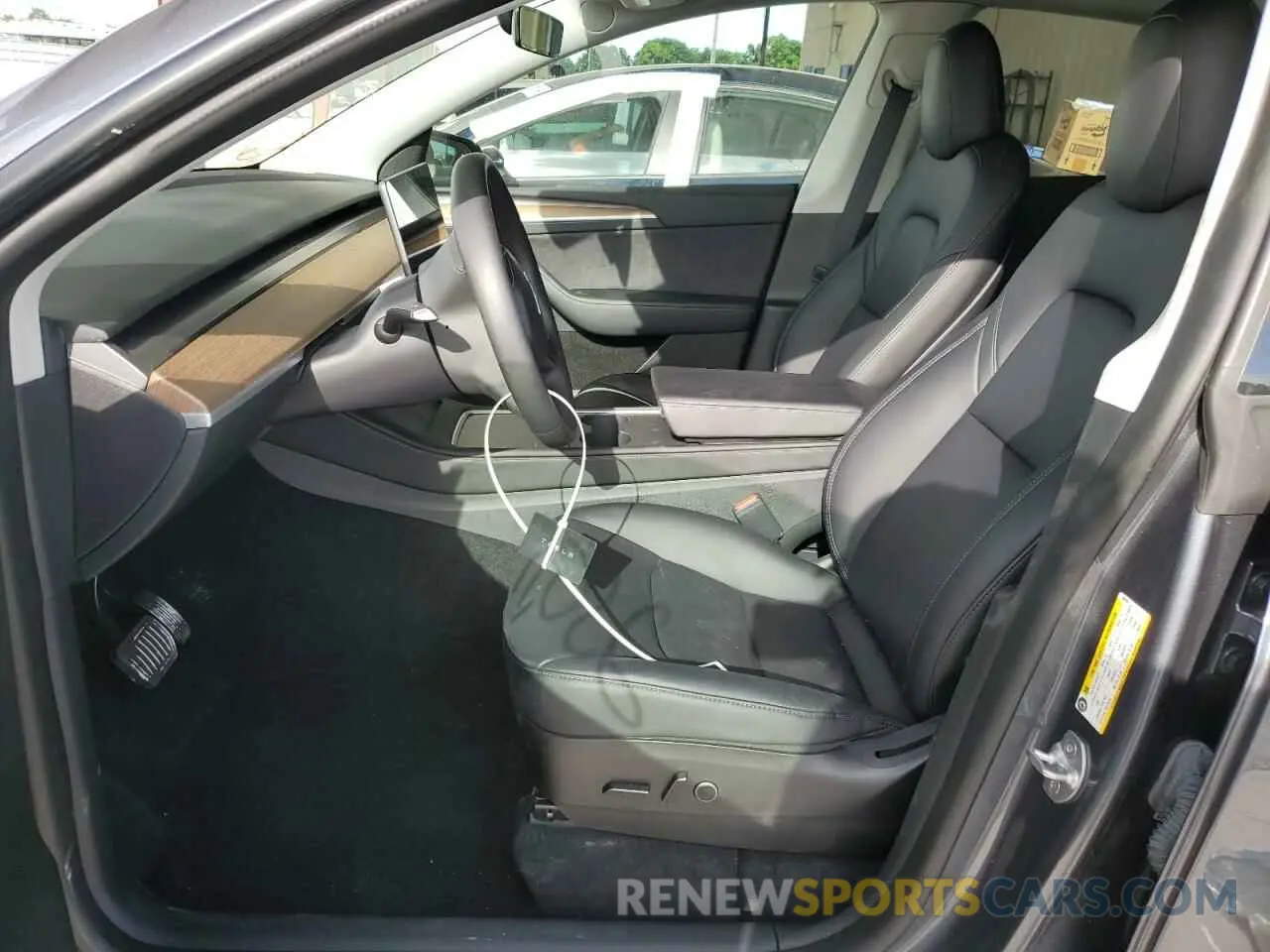 7 fotografías del automóvil dañado 7SAYGDEE0PF596526 TESLA MODEL Y 2023