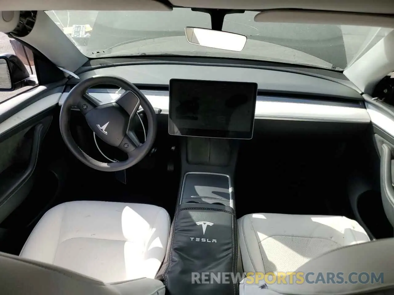 8 fotografías del automóvil dañado 7SAYGDEE0PF637804 TESLA MODEL Y 2023