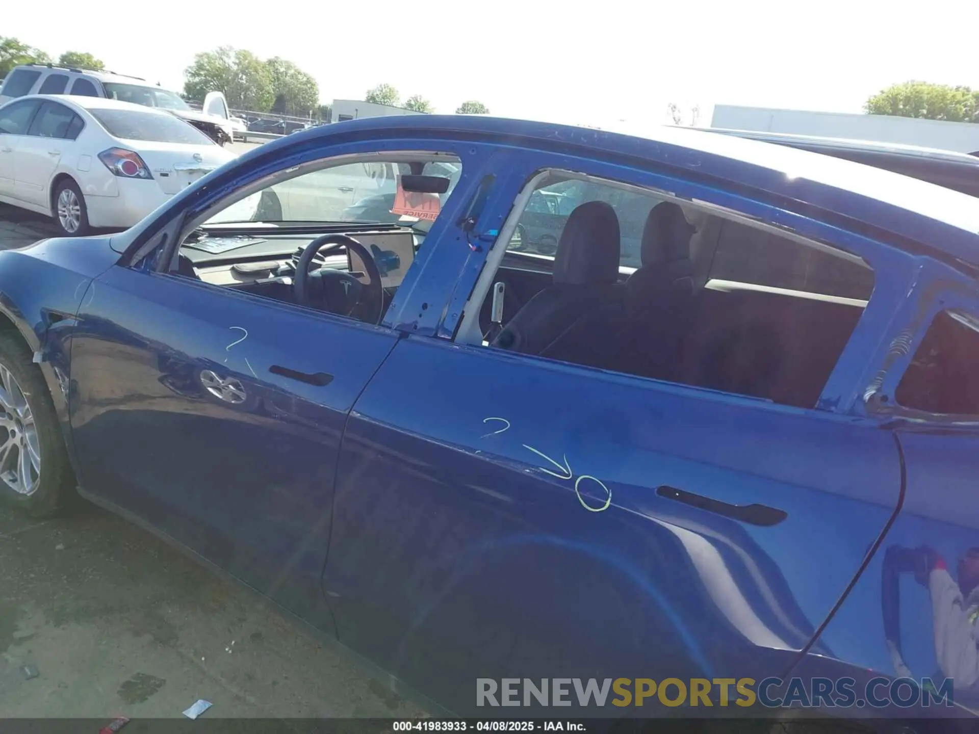 14 fotografías del automóvil dañado 7SAYGDEE0PF762592 TESLA MODEL Y 2023