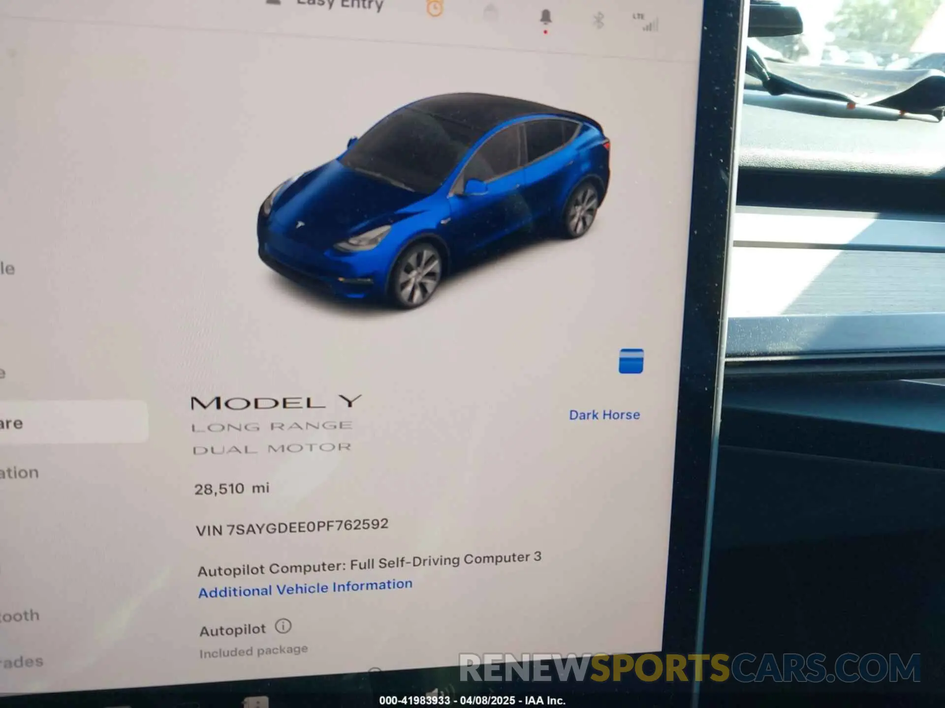 18 fotografías del automóvil dañado 7SAYGDEE0PF762592 TESLA MODEL Y 2023