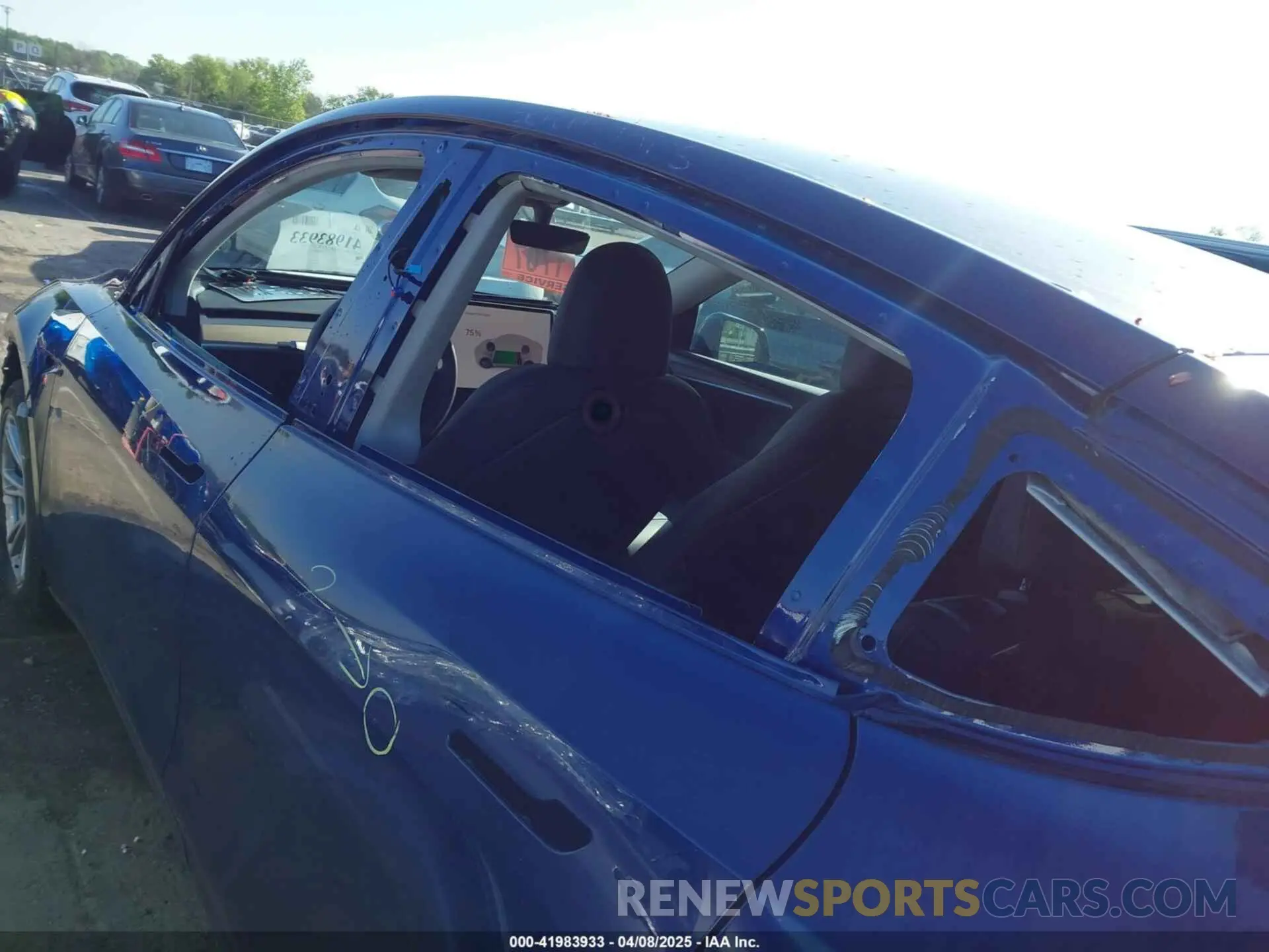 20 fotografías del automóvil dañado 7SAYGDEE0PF762592 TESLA MODEL Y 2023