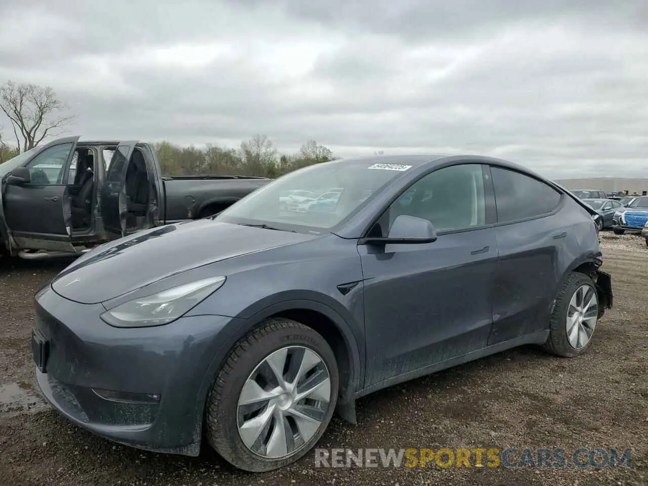 1 fotografías del automóvil dañado 7SAYGDEE0PF769722 TESLA MODEL Y 2023