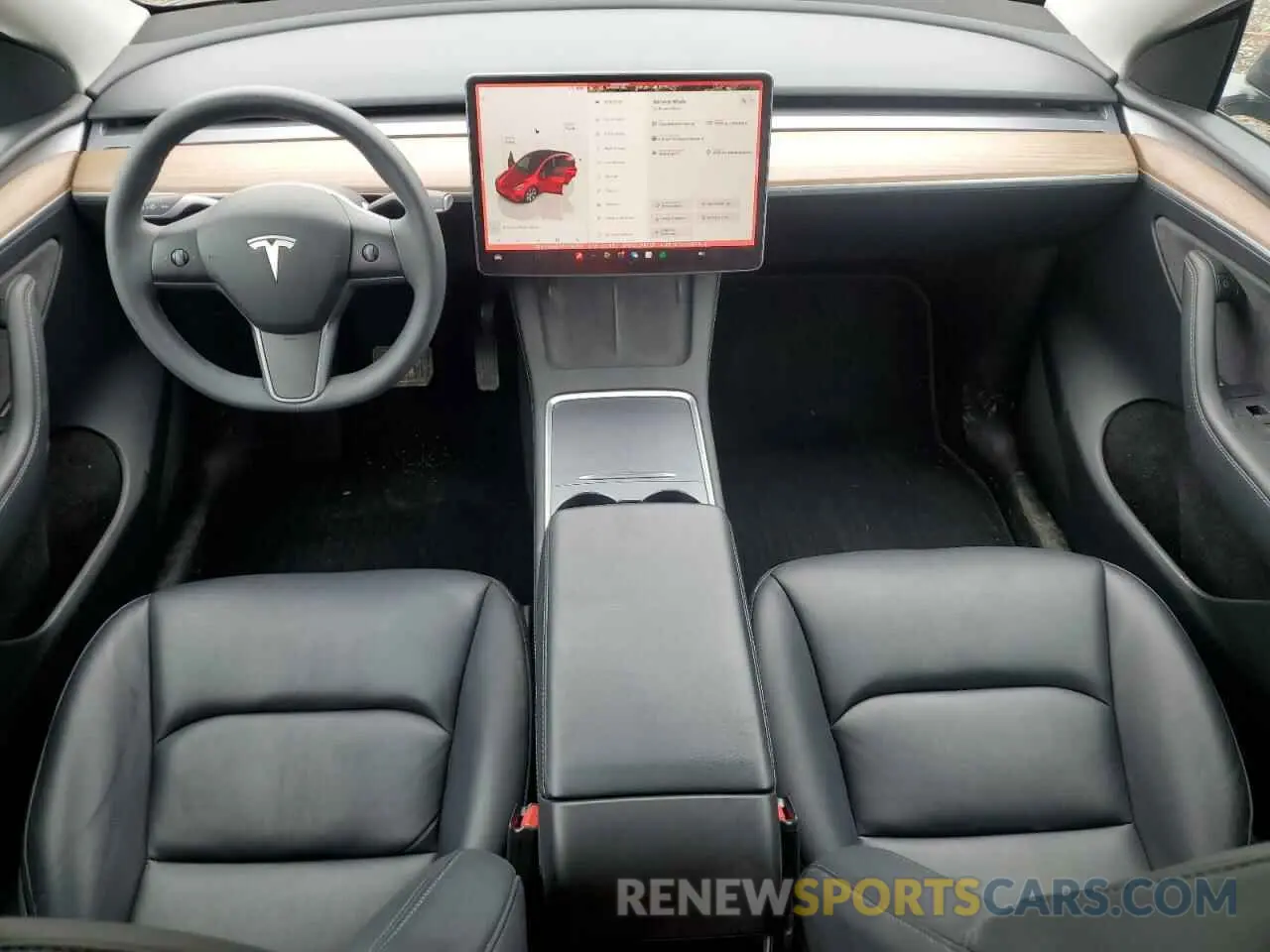 8 fotografías del automóvil dañado 7SAYGDEE0PF769722 TESLA MODEL Y 2023