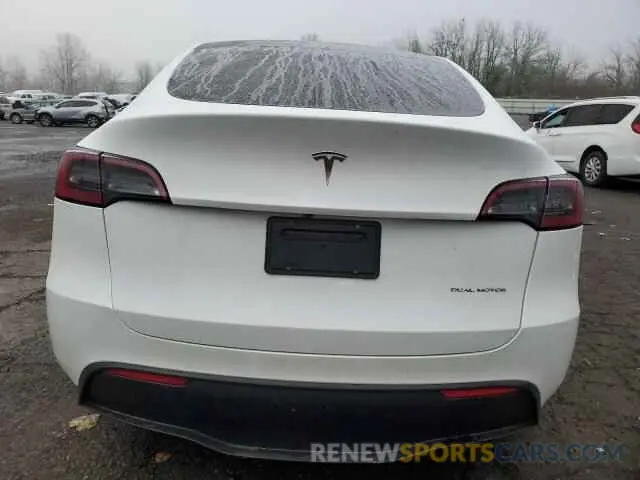 6 fotografías del automóvil dañado 7SAYGDEE0PF774709 TESLA MODEL Y 2023
